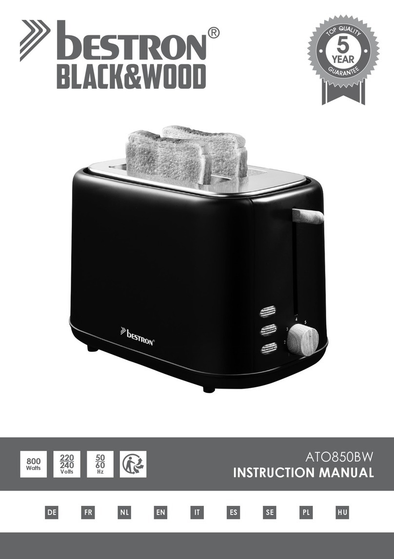 Bestron ATO850BW User manual