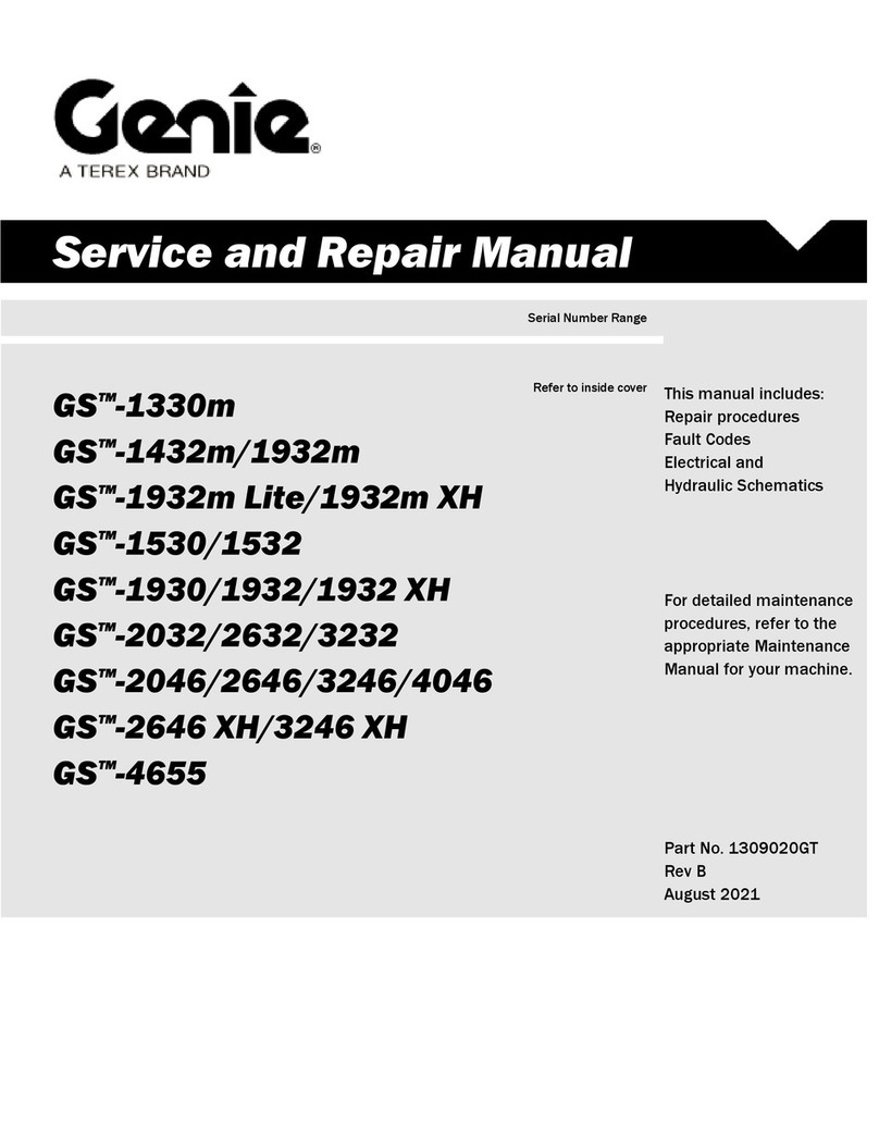 Terex Genie GS-1932m Lite Installation and operating manual