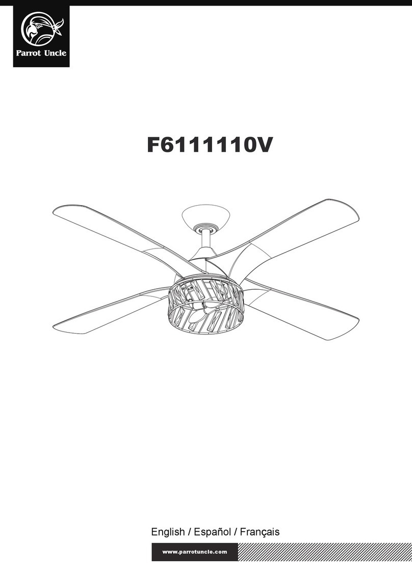 Parrot Uncle F6111110V Manual