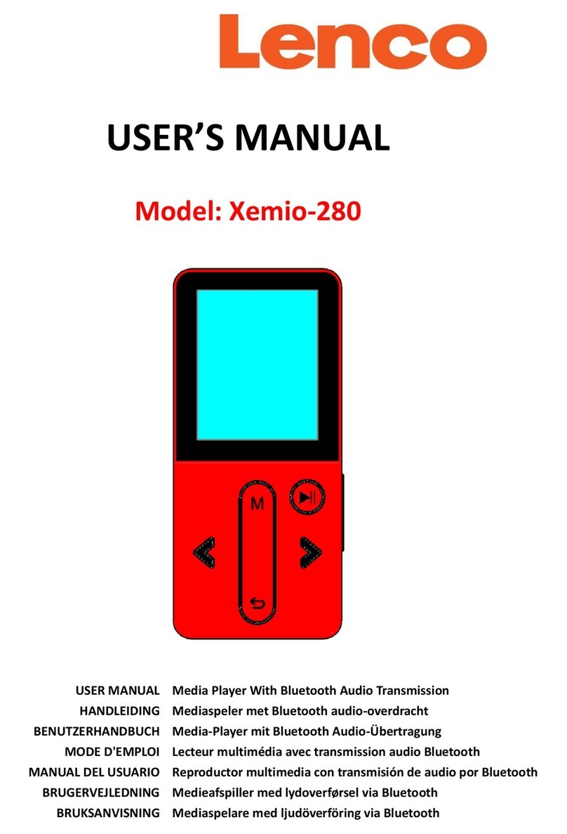 LENCO Xemio-280 User manual