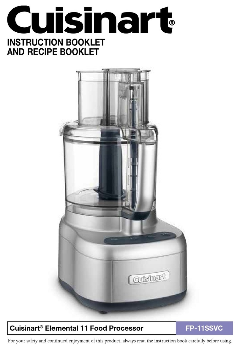 Cuisinart Elemental 11 User manual
