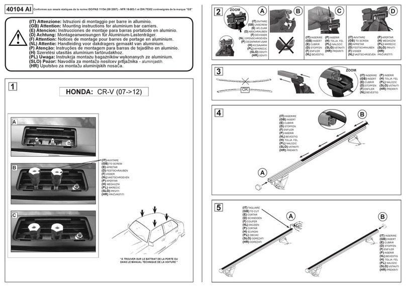 Camcar 40104 Mounting instructions