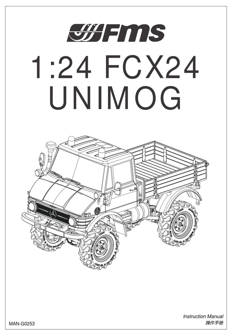 FMS 1:24 FCX24 UNIMOG instruction manual