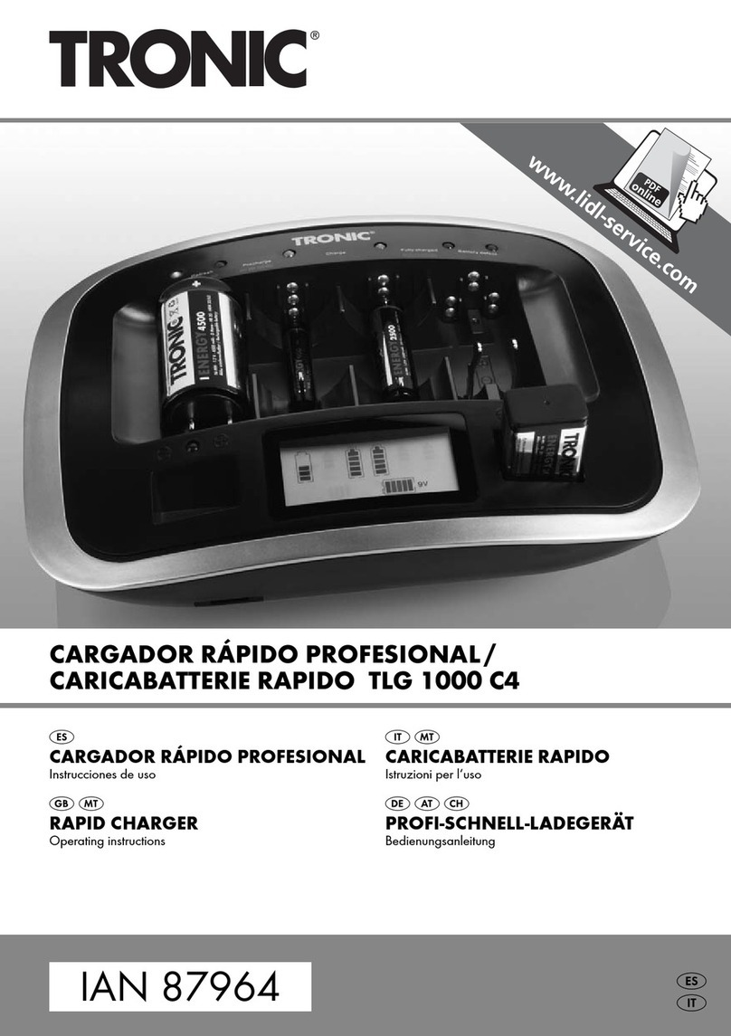 Tronic TLG 1000 C4 User manual