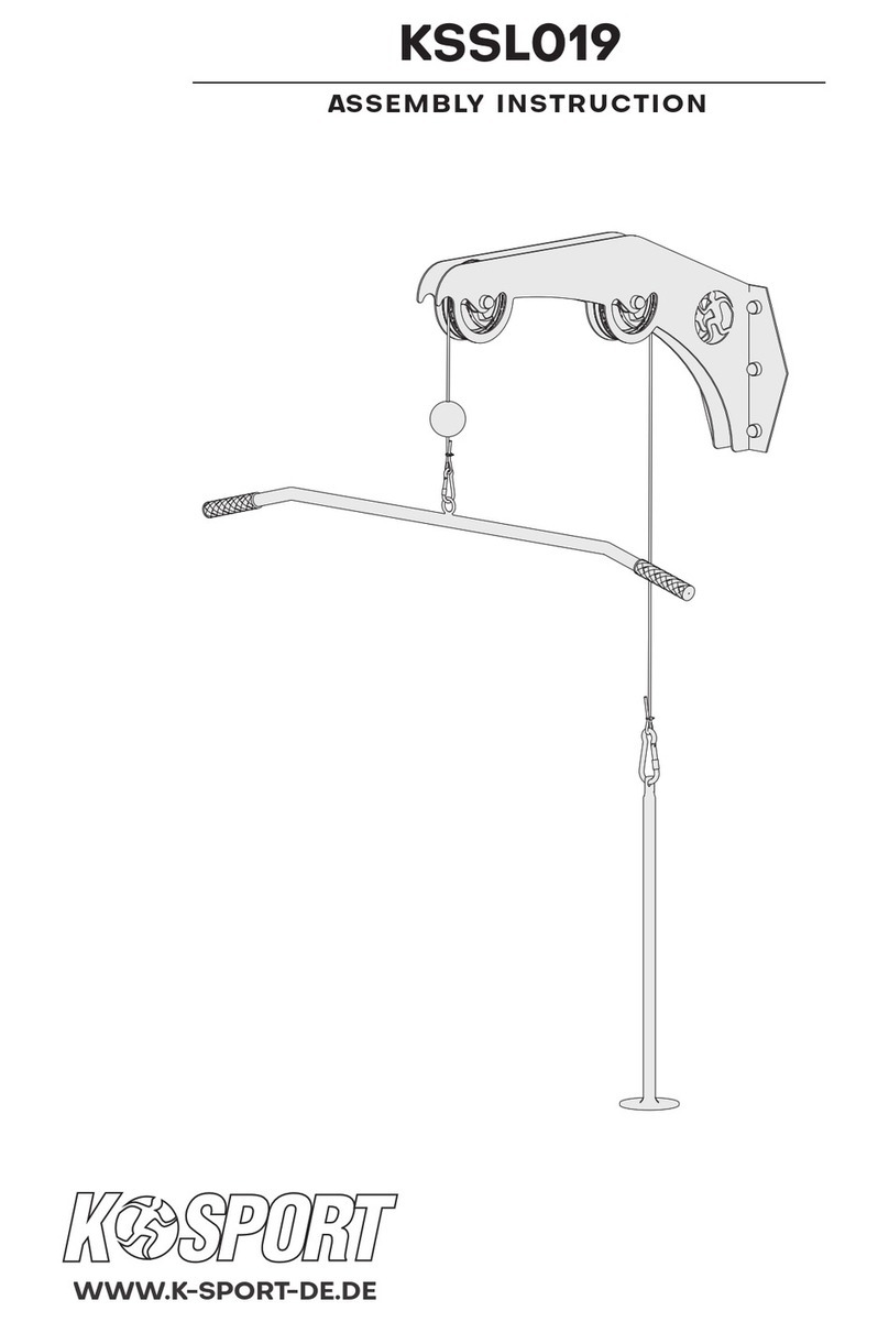 K-SPORT KSSL019 Assembly instruction