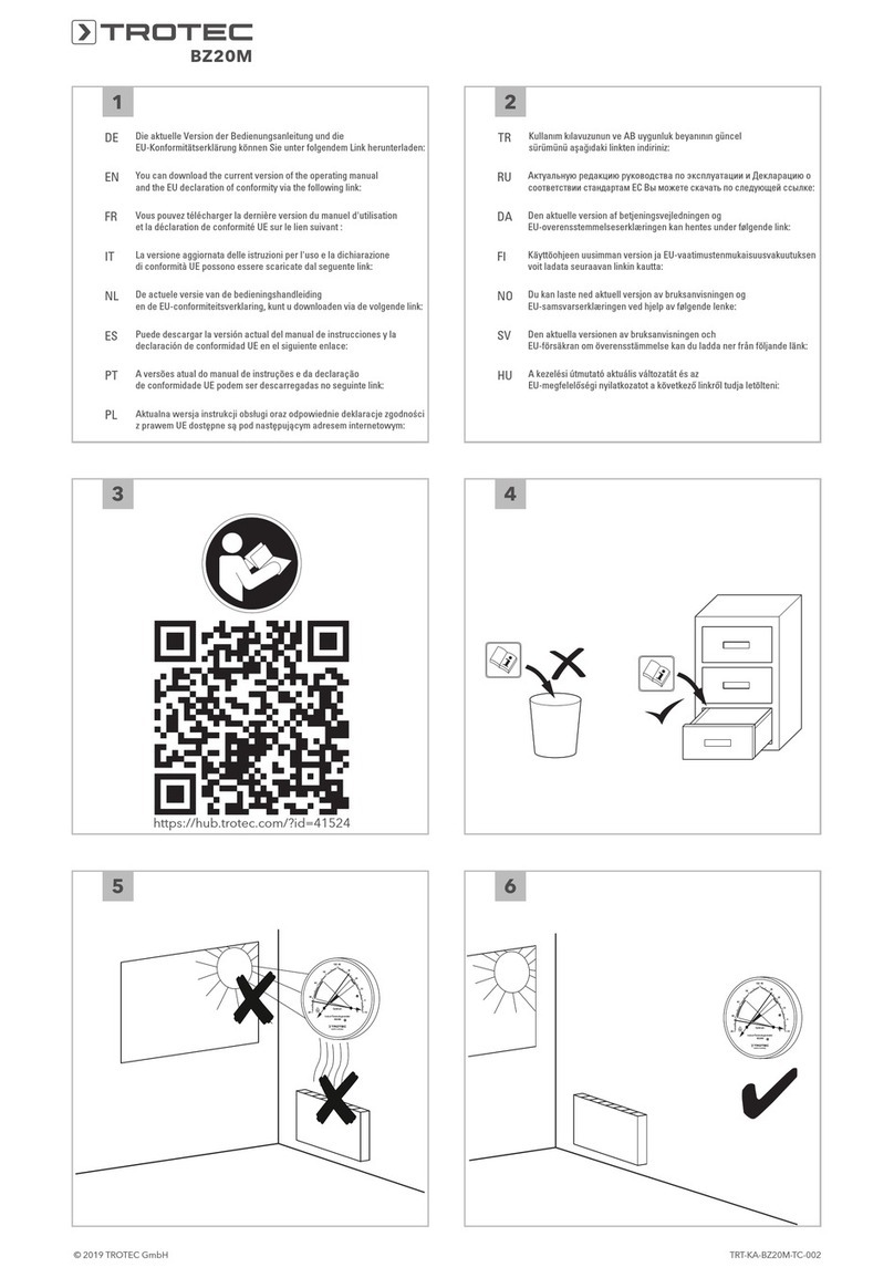 Trotec BZ20M User manual