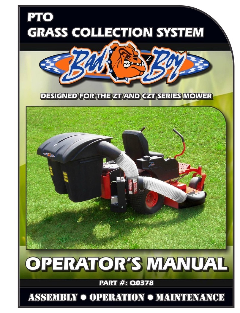 Bad Boy Q0378 Operator's manual