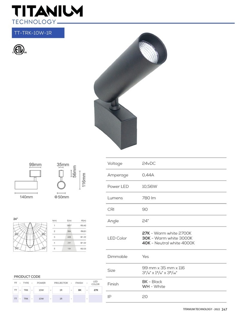 Titanium TT-TRK-10W-1R User manual