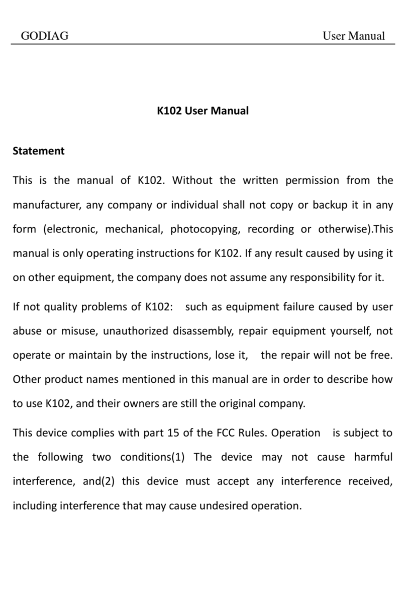 GODIAG K102 user manual