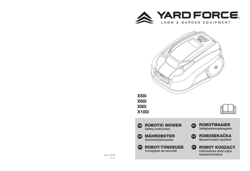 Yard force X50i Firmware update