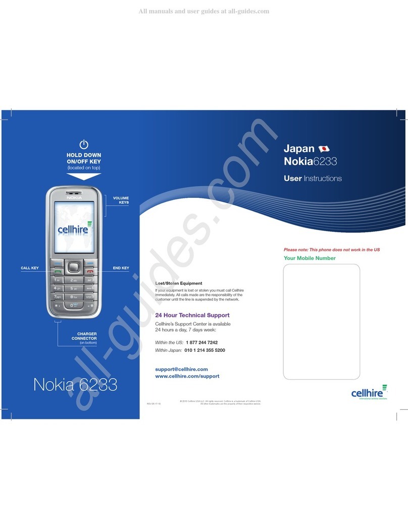 Nokia 6233 User manual