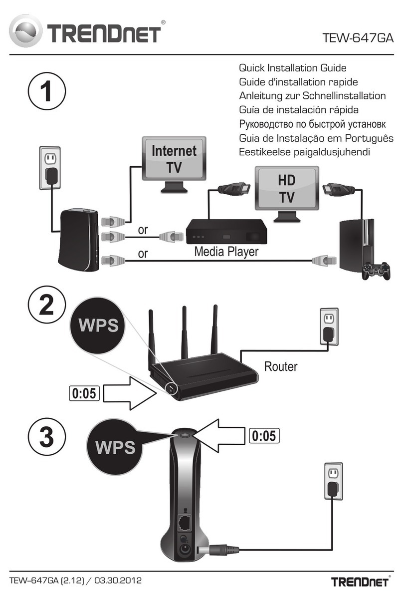 TRENDnet TEW-647GA User manual