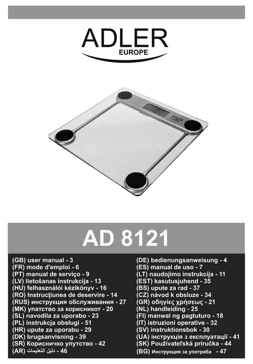 Adler Europe AD 8121 user manual
