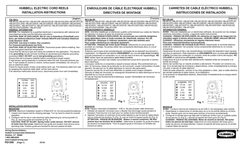 Hubbell HBL45123 installation instructions