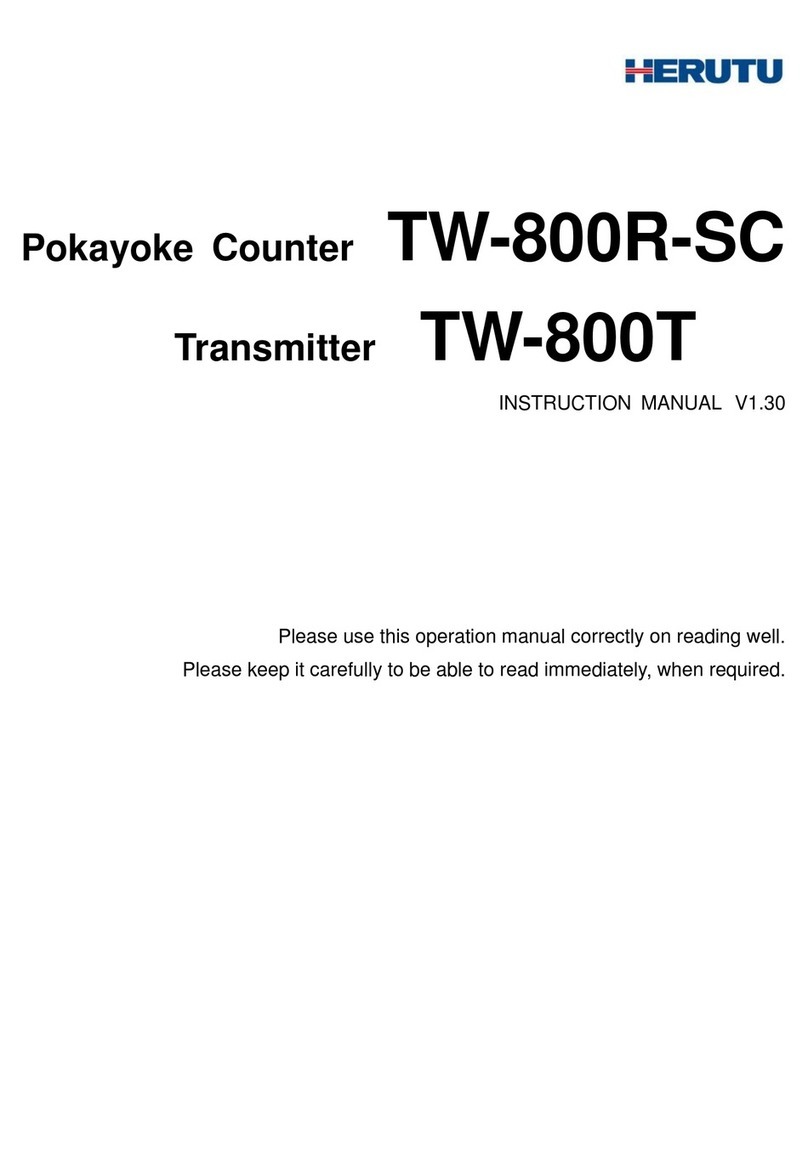 Herutu TW-800R-SC User manual