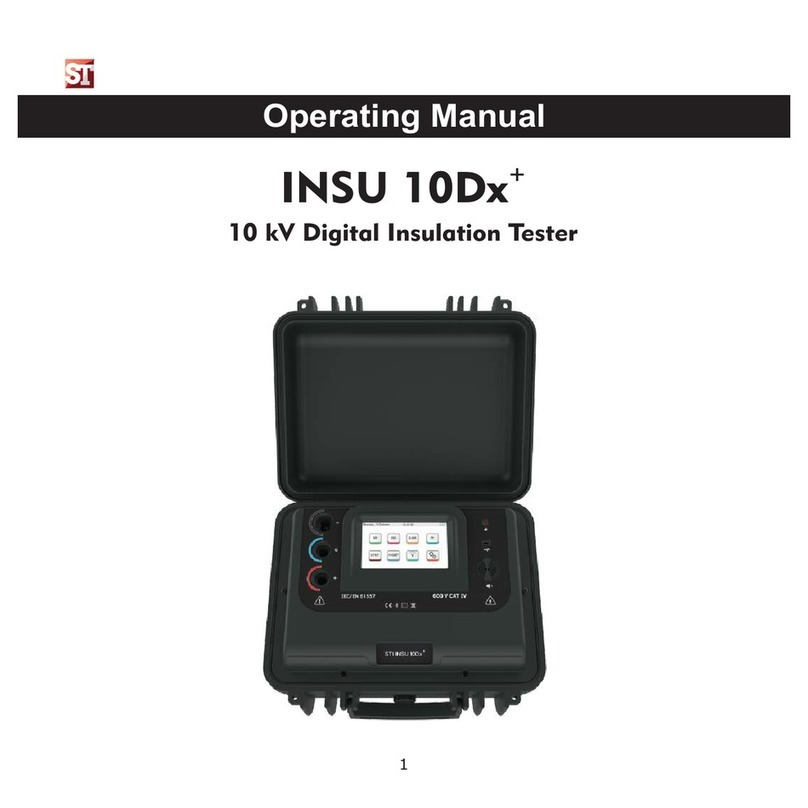 Sifam Tinsley INSU 10Dx+ operating manual
