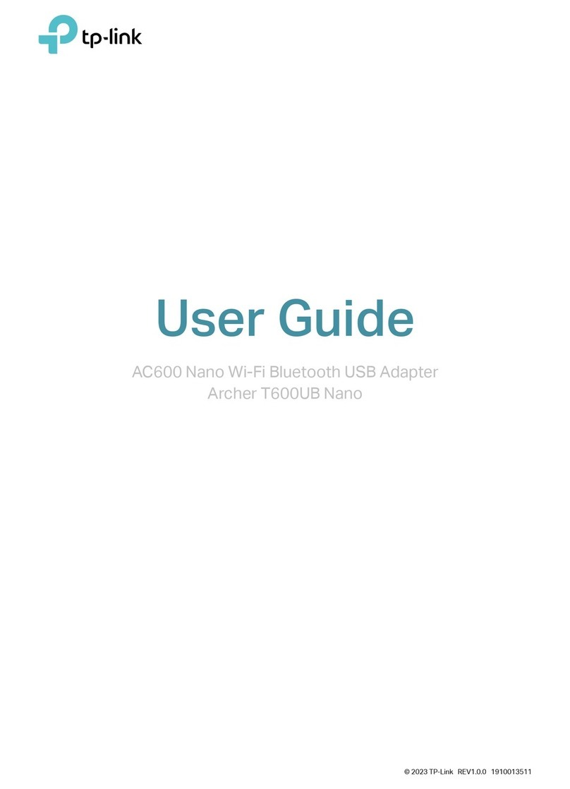 TP-Link Archer T600UB Nano User manual