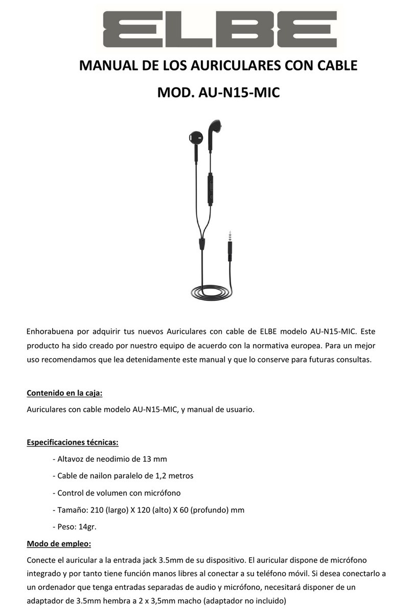 ELBE AU-N15-MIC manual