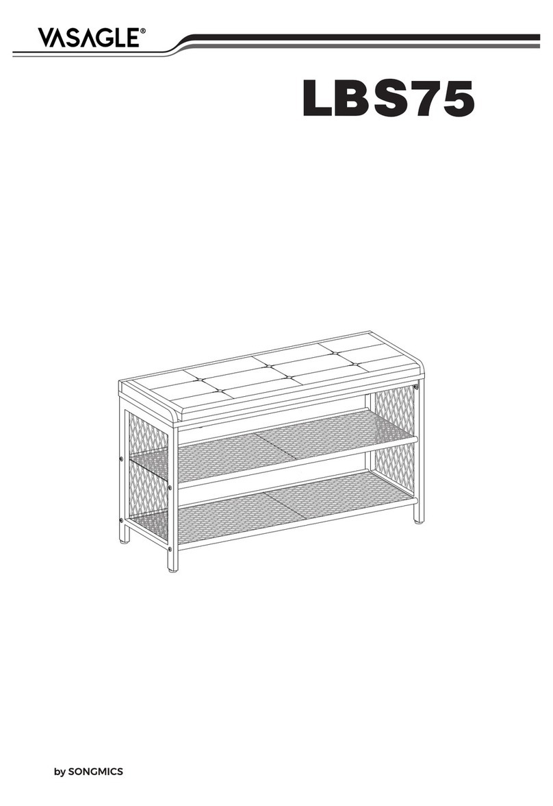 Songmics VASAGLE LBS75 manual