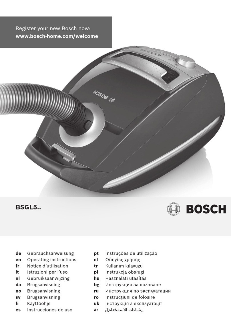 Bosch BSGL52255 operating instructions
