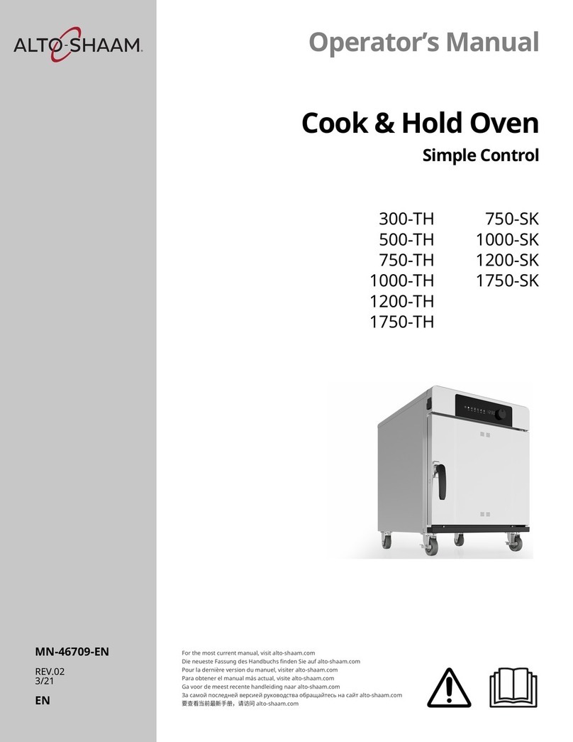Alto-Shaam 500-TH SERIES User manual