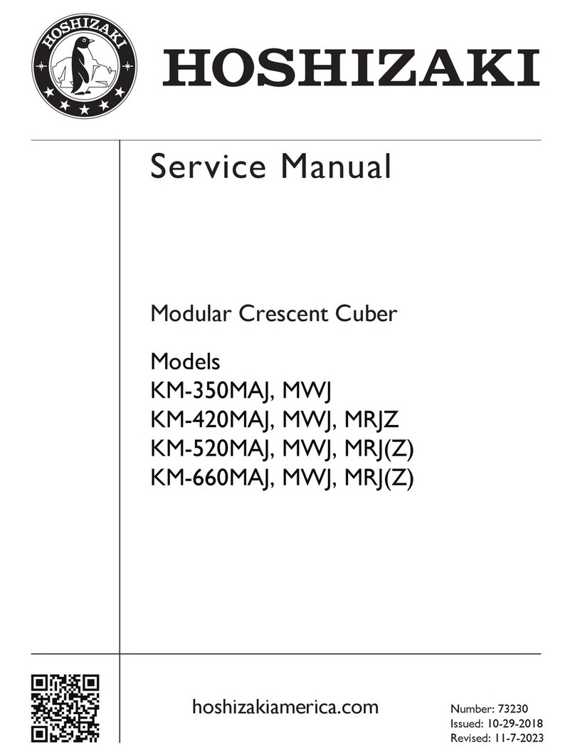Hoshizaki KM-420MWJ Service manual