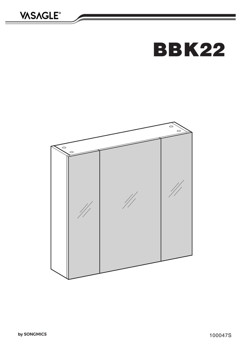 Songmics VASAGLE BBK22 manual