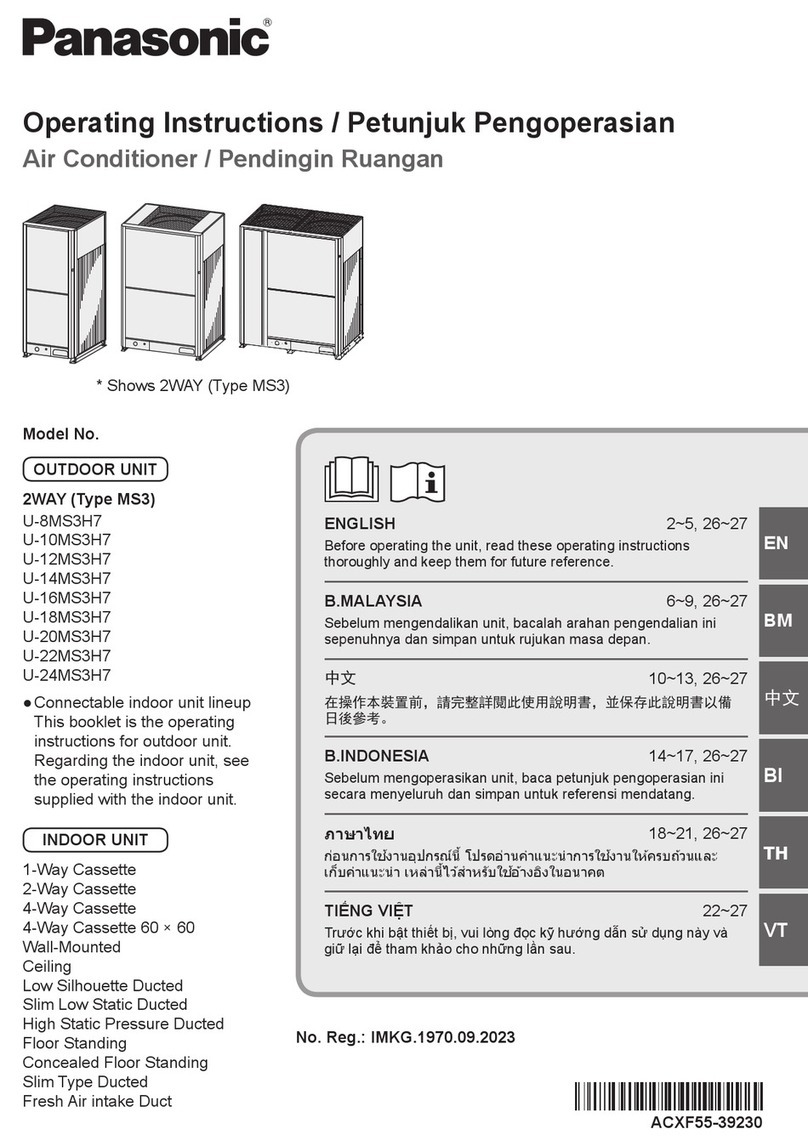Panasonic U-8MS3H7 User manual Panasonic U-8MS3H7 User manual