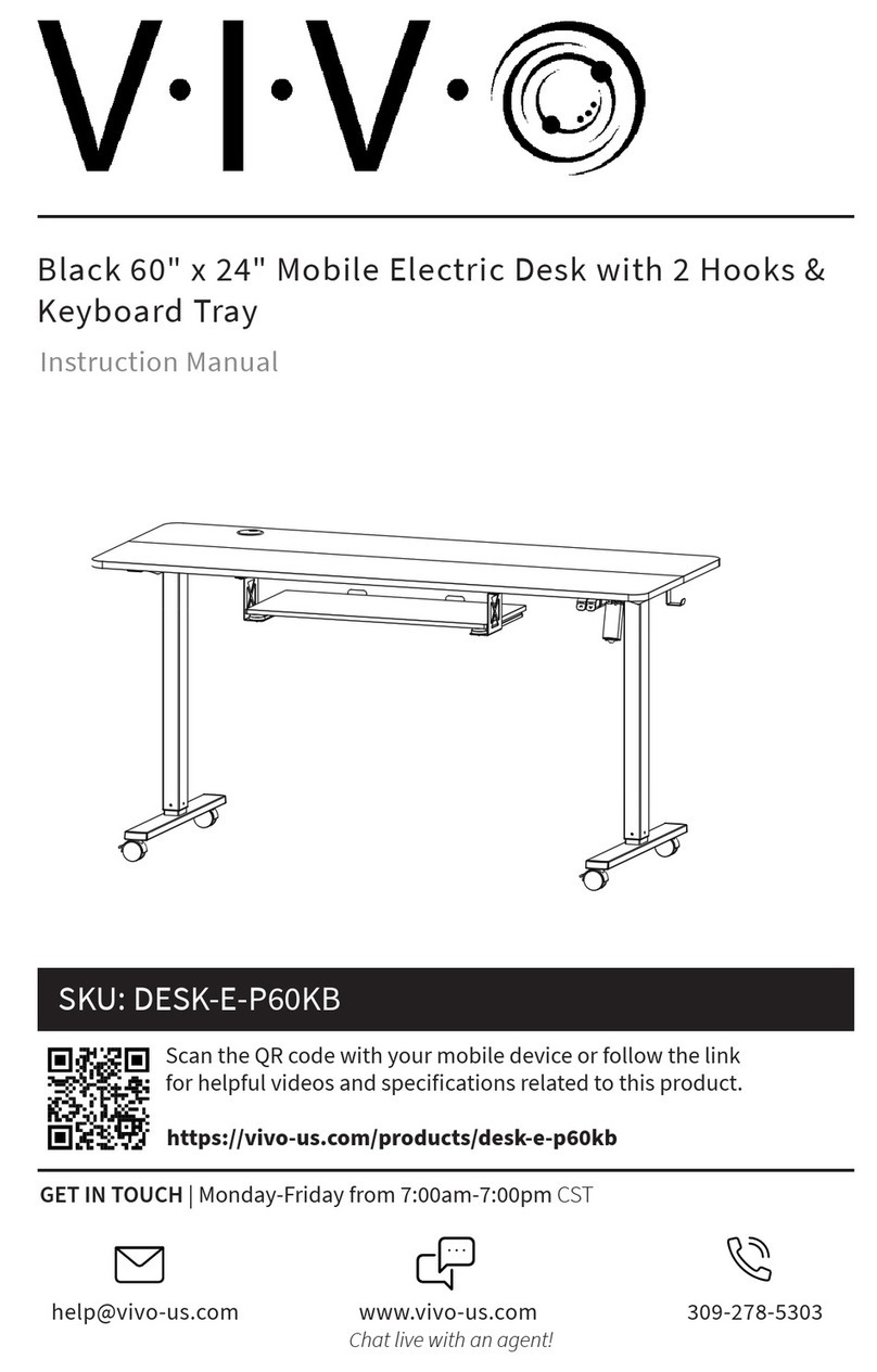 Vivo DESK-E-P60KB instruction manual