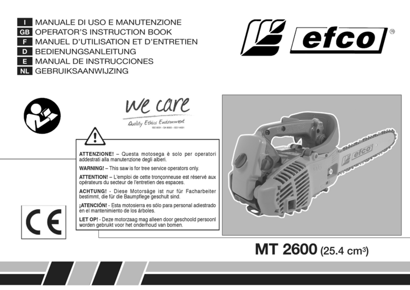 Efco MT 2600 Manual