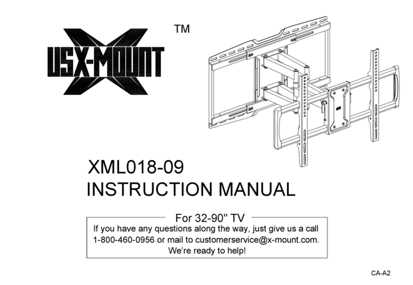 USX-MOUNT XML018-09 User manual