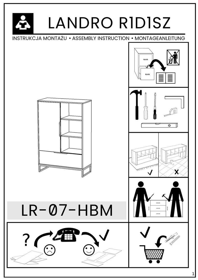 Lomado LANDRO R1D1SZ Assembly instruction Lomado LANDRO R1D1SZ Assembly instruction