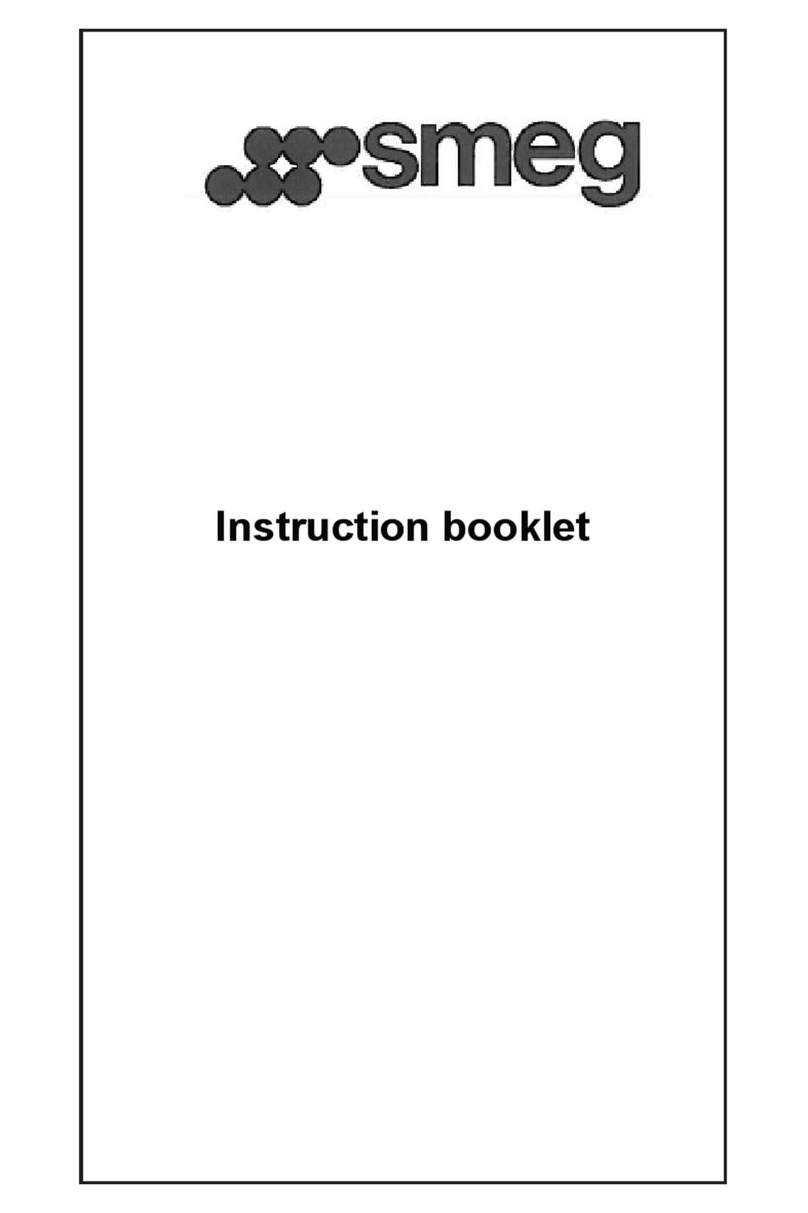 Smeg KPFA9RD Instruction booklet
