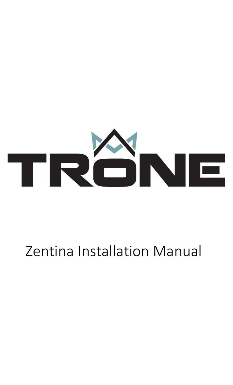 TRONE Zentina User manual TRONE Zentina User manual