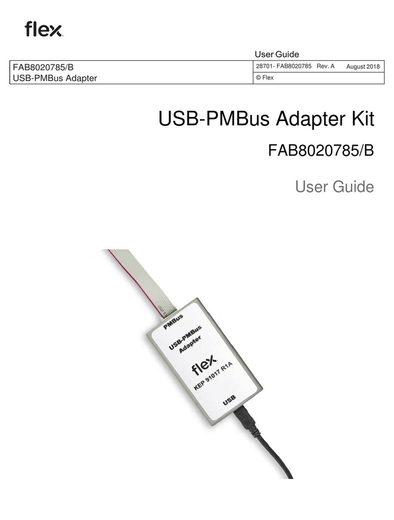 Flex FAB8020785/B User manual