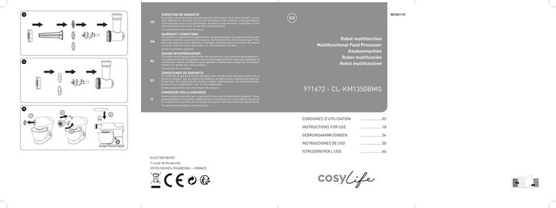 COSYLIFE CL-KM1350BMGP Instructions for use
