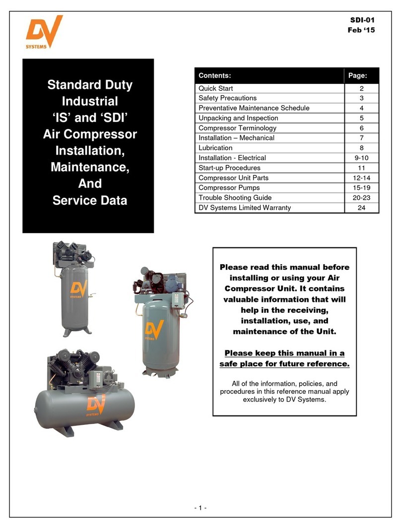 DV Systems IS Series Installation, Maintenance, And Service Data DV Systems IS Series Installation, Maintenance, And Service Data