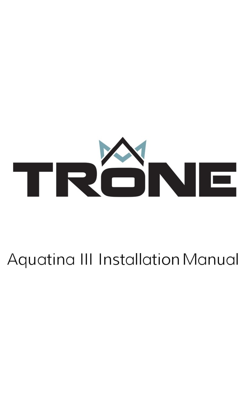 TRONE Aquatina III A3ETBCERN-12.WH installation manual