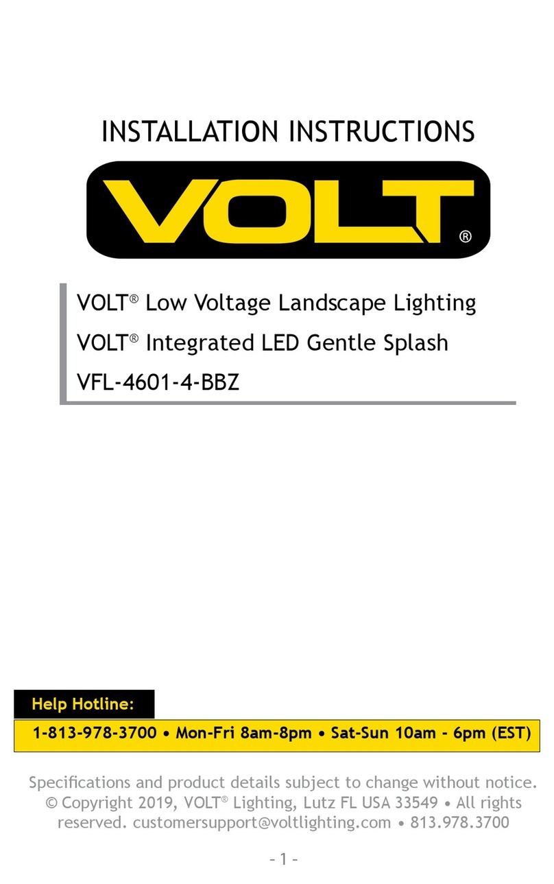 Volt VFL-4601-4-BBZ User manual Volt VFL-4601-4-BBZ User manual