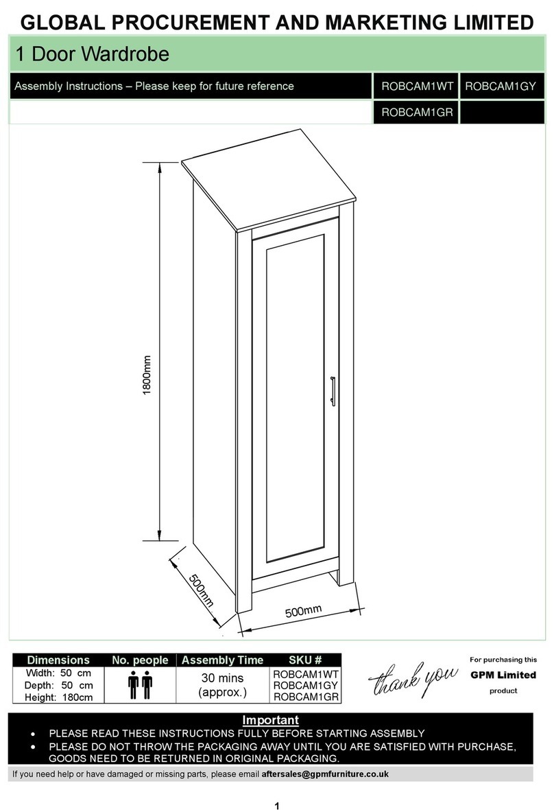 GPM ROBCAM1WT User manual