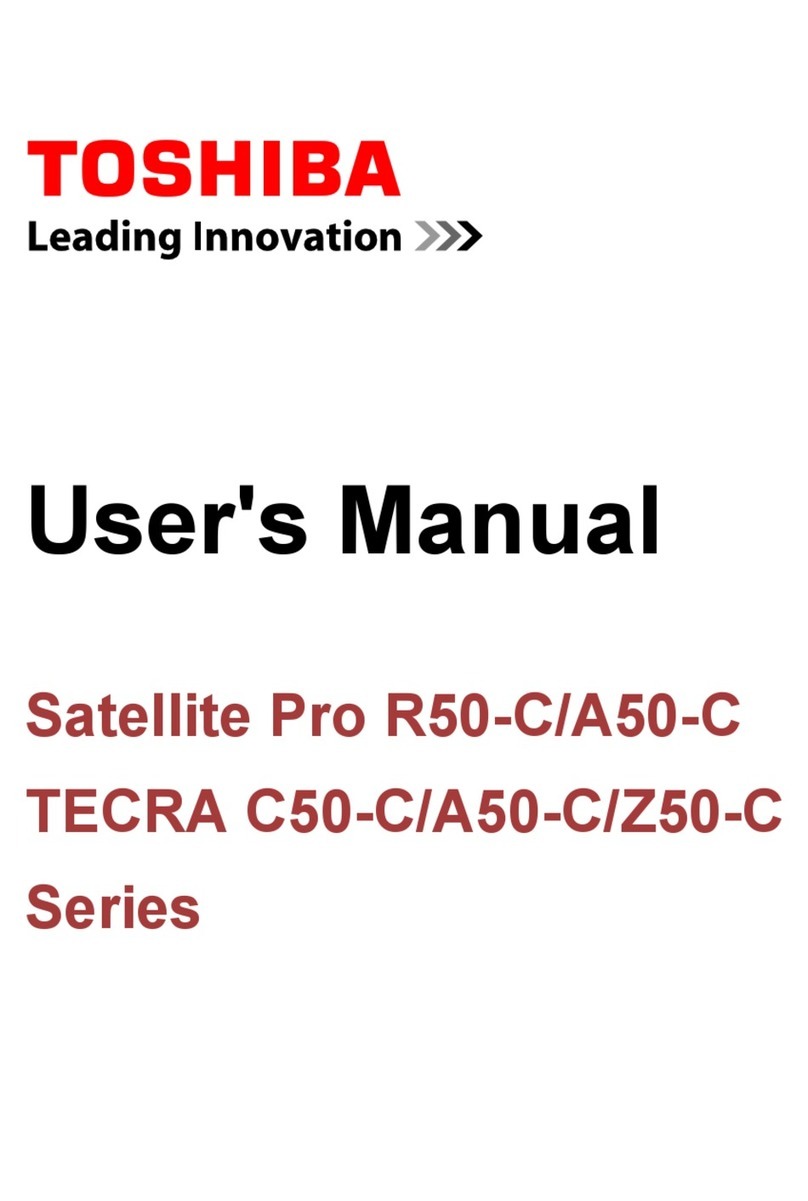 Toshiba Satellite Pro R50-C User manual