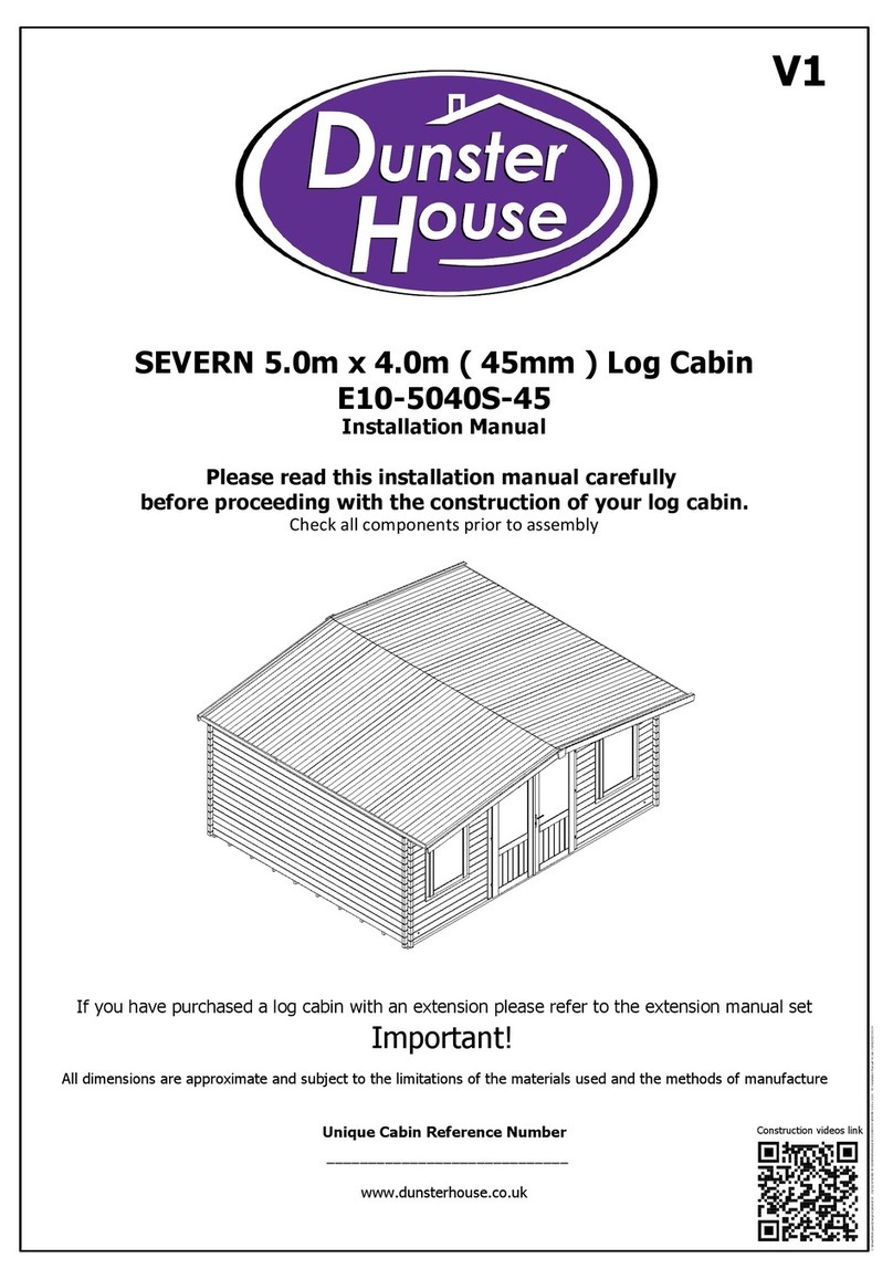 Dunster House SEVERN E10-5040S-45 User manual