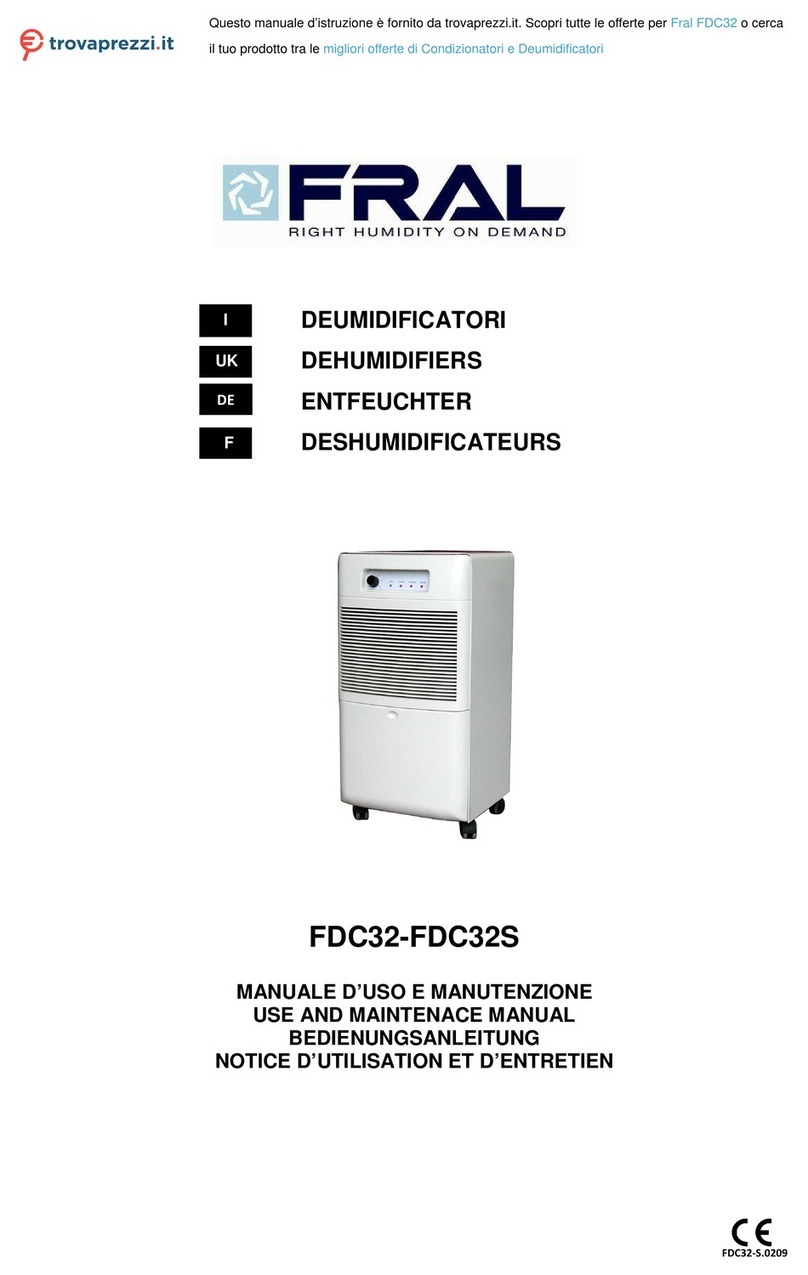 Fral FDC32 User manual Fral FDC32 User manual