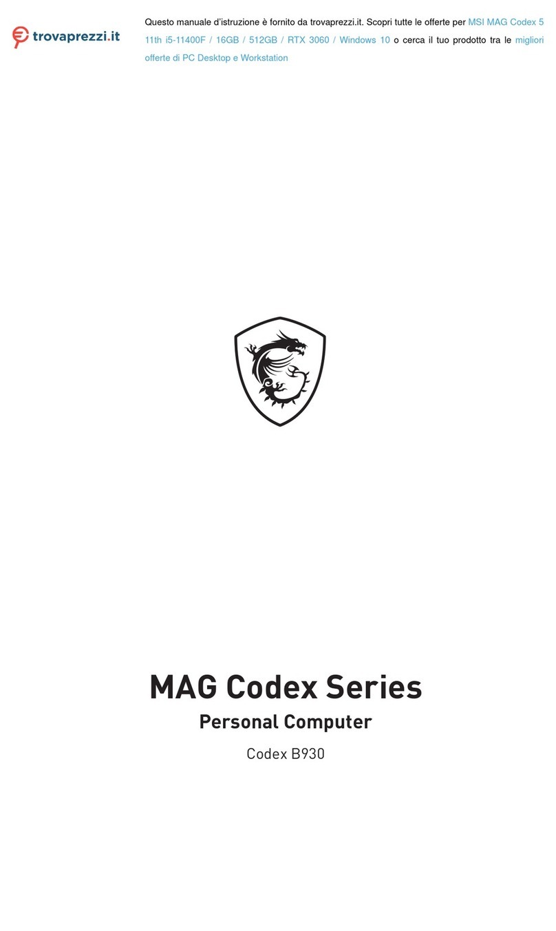 MSI MAG Codex 5 manual