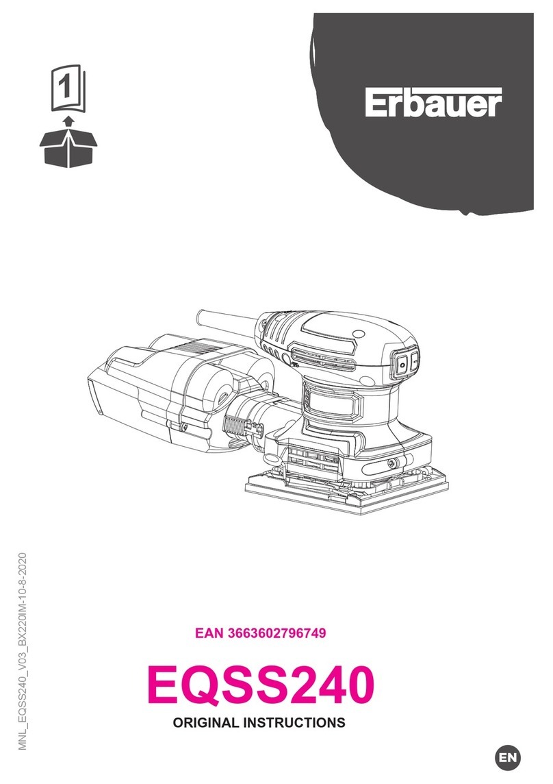 Erbauer EQSS240 Original instructions