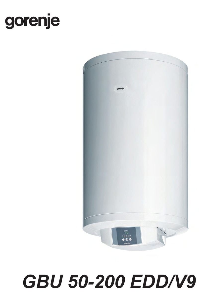 Gorenje GBU 50 EDD/V9 manual