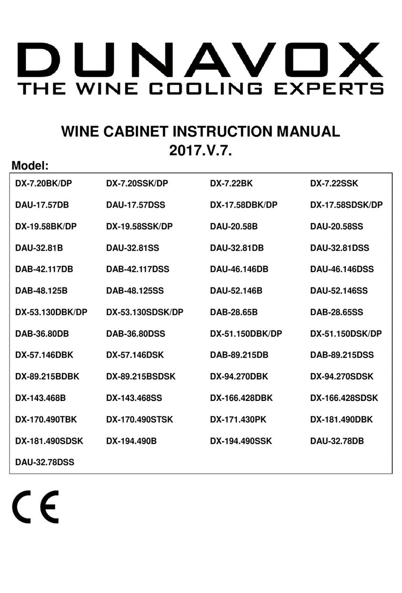 Dunavox DX-7.22BK instruction manual