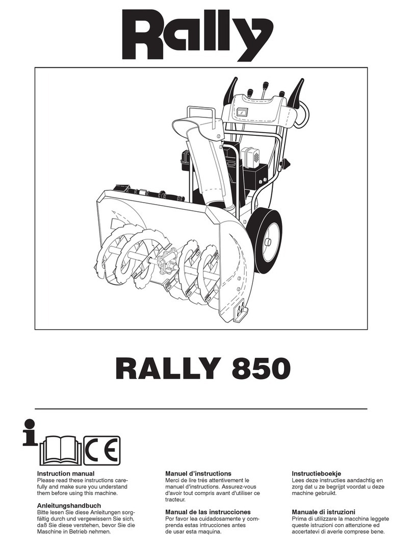 Rally 850 instruction manual