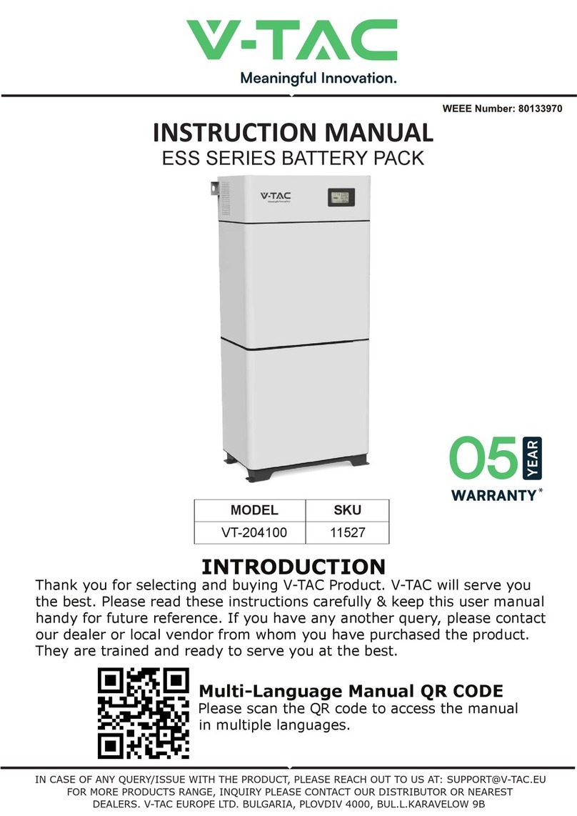 V-TAC VT-204100 instruction manual