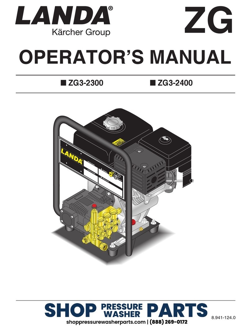 Landa ZG3-2300 Operator's manual